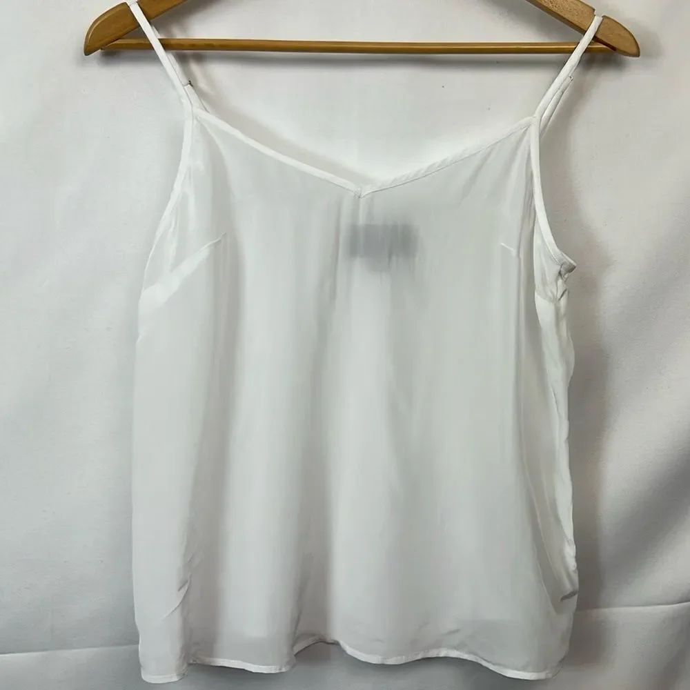 J. Crew Collection White Chemise slip vneck NWOT size 00